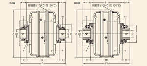 Transfluid 偶合器 KX系列 - KXGBP 15 带制动盘