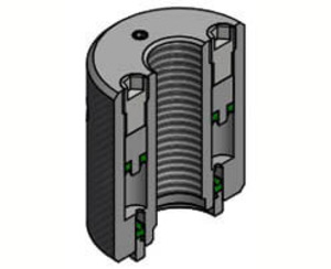 Amtec Spannhydraulik 液压螺母 K-7.2系列 - K-7.201