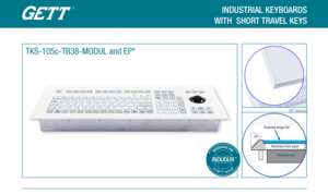 GETT 键盘 tks-105c系列 - TKS-105c-TB38-MODUL-EP-USB-US