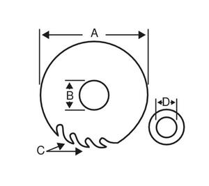 Bahco  8501-P/T系列 - 8501-184-16-40