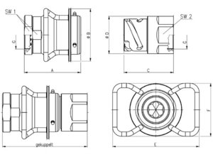 Gather Industrie 联轴器 接头 DBG-SV系列 - DBG-SV12