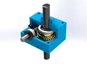 Unimec 过滤器 螺旋千斤顶 Trapezoidal screw jacks系列 - Size 10012 TPR