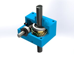 Unimec screw jack TP Series - TP204