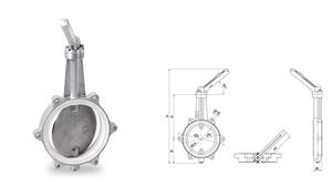 WAREX Valve Butterfly Valve DKZ Series - DKZ110H